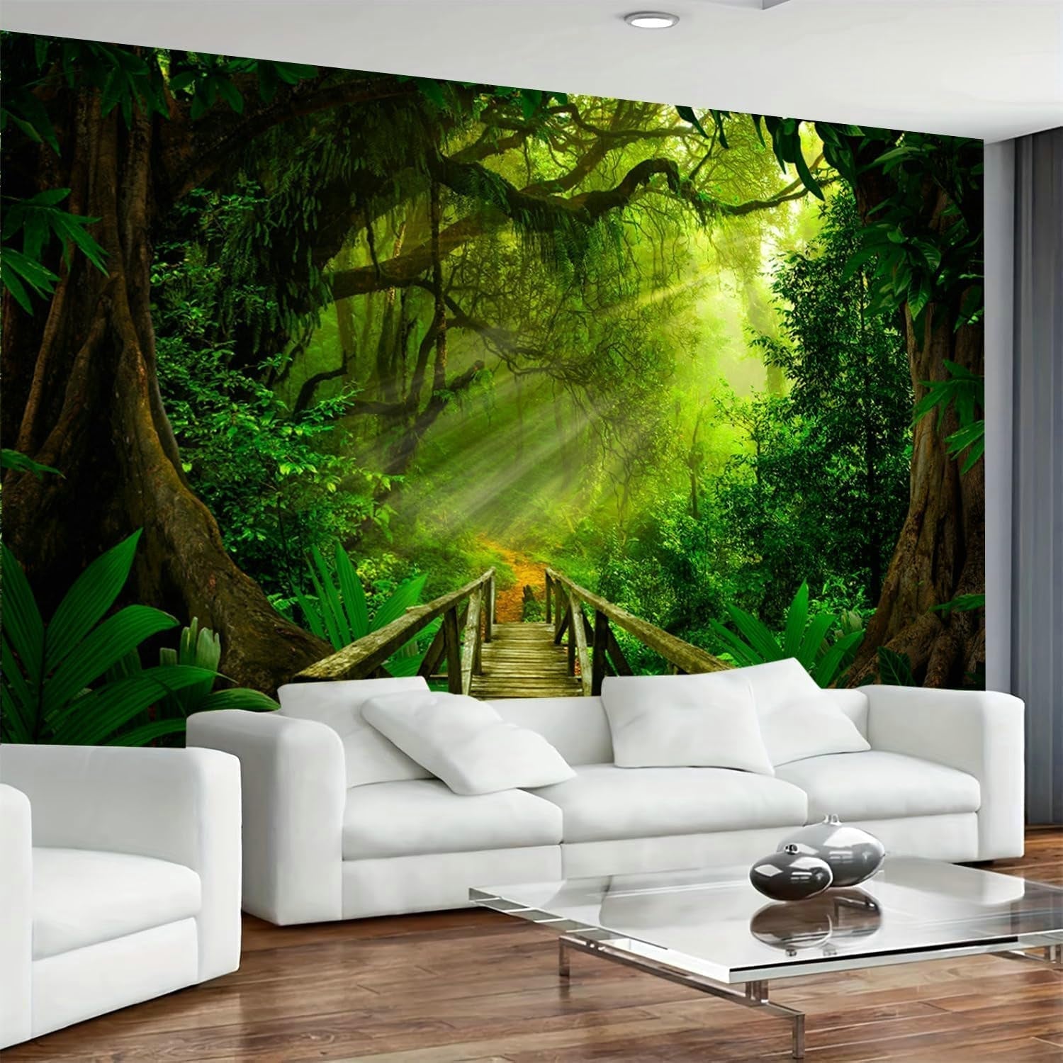 Tapiserie forest green hanging aer liber Casa - Accesorii si Decoratiuni Naty Shop