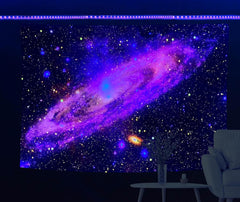 Tapiserie holavida galaxie fluorescent cer instelat abstract estetic Casa - Accesorii si Decoratiuni Naty Shop
