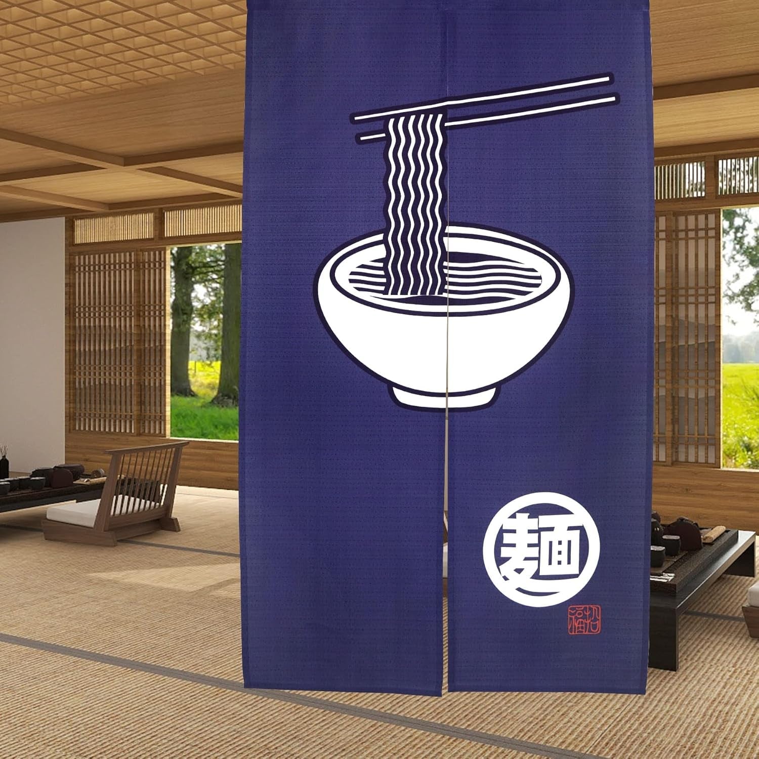 Tapiserie perdea perdele japoneze noren lunga usa Casa - Accesorii si Decoratiuni Naty Shop