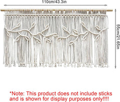 Rideau de porte tapisserie tissé ivoire Accueil - Accessoires et Décorations Naty Shop