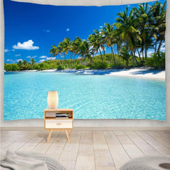 Tapisserie Yisure plage paysage tropical Maison - Accessoires et Décorations Naty Shop