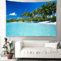 Tapisserie Yisure plage paysage tropical Maison - Accessoires et Décorations Naty Shop