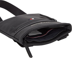 Tommy Hilfiger bărbați ESSENTIAL PU MINI CROSSOVER Crossover Bagaje și echipament de călătorie Naty Shop