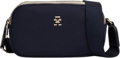 Tommy Hilfiger sac à bandoulière Poppy Camera Bag Petits Sacs Femme Naty Shop Bleu (Space Blue)