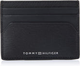 Tommy Hilfiger Men TH PLAQUE CC HOLDER, Noir, Taille Unique Portefeuille Homme Naty Shop Default Title