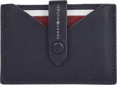 Tommy Hilfiger Portefeuille Homme Smooth Retractable Cc Small, Bleu (Space Blue), Onesize Portefeuille Homme Naty Shop Default Title