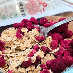 Framboises lyophilisées Morceaux cassés | XL 300g Fruits secs lyophilisés | Framboises séchées Sans gluten Fruits lyophilisés | Fruits lyophilisés | Framboise lyophilisée Produits déshydratés Naty Shop