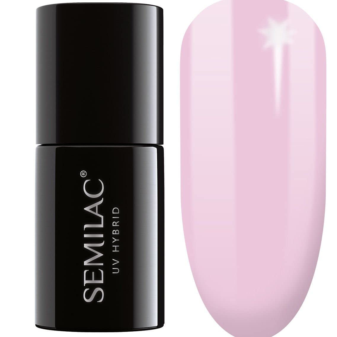 Semilac UV Nagellack Hybrid 404 Black Beans Muffin 7ml Kollektion Tastes of Fall
