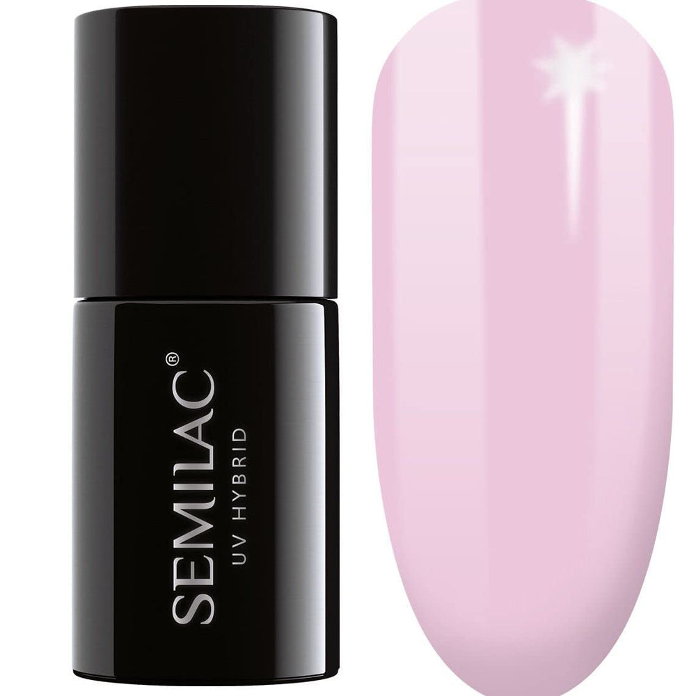 Semilac UV Nagellack Hybrid 404 Black Beans Muffin 7ml Kollektion Tastes of Fall