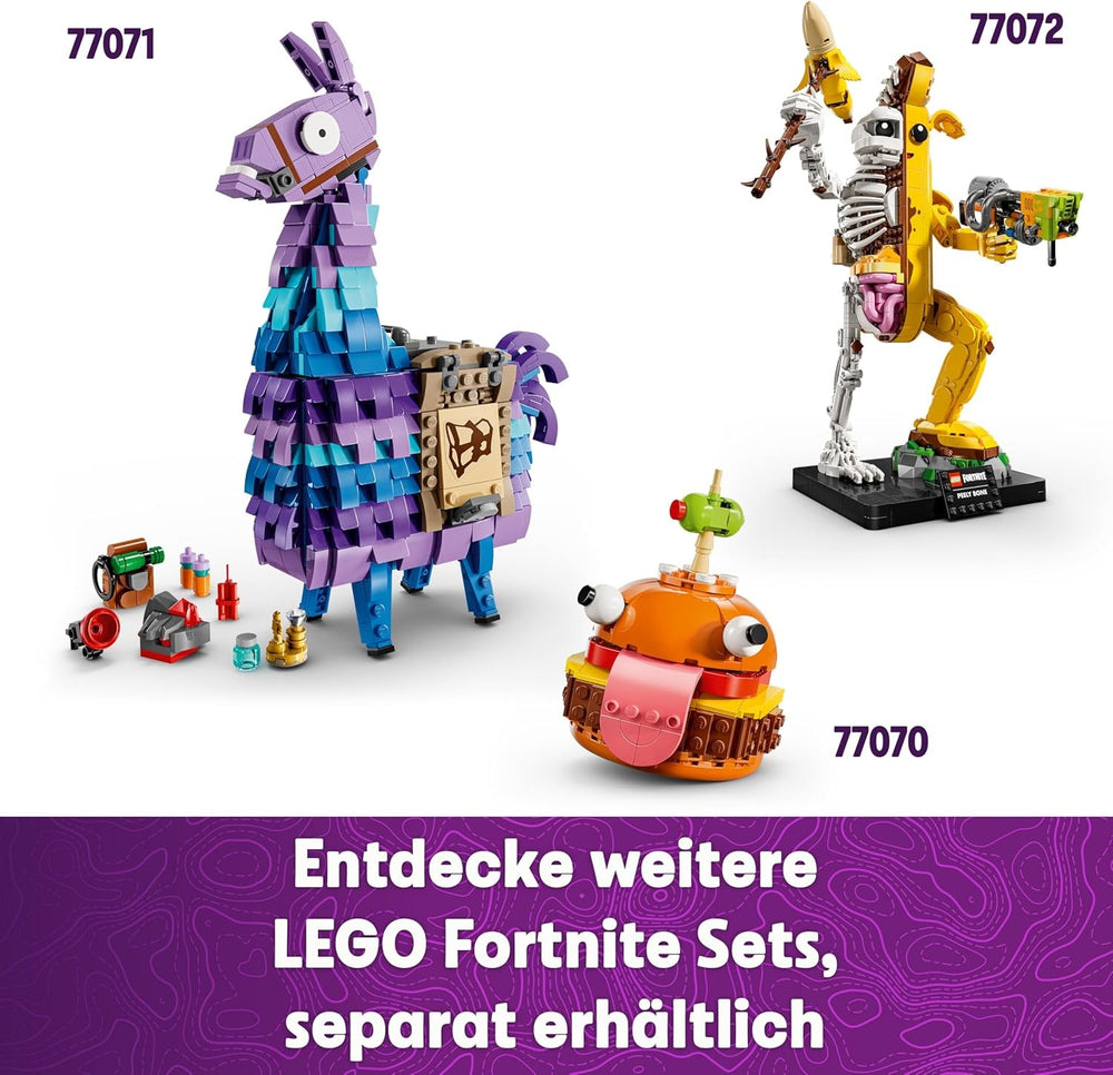 LEGO Fortnite Schlachtenbus, Spielzeug zum Videospiel mit Minifiguren, Geschenk für Gaming Fans ab 10 Jahren, Fahrzeug Bauset für Kinder, Kreatives Geschenk zum Geburtstag - 77073
