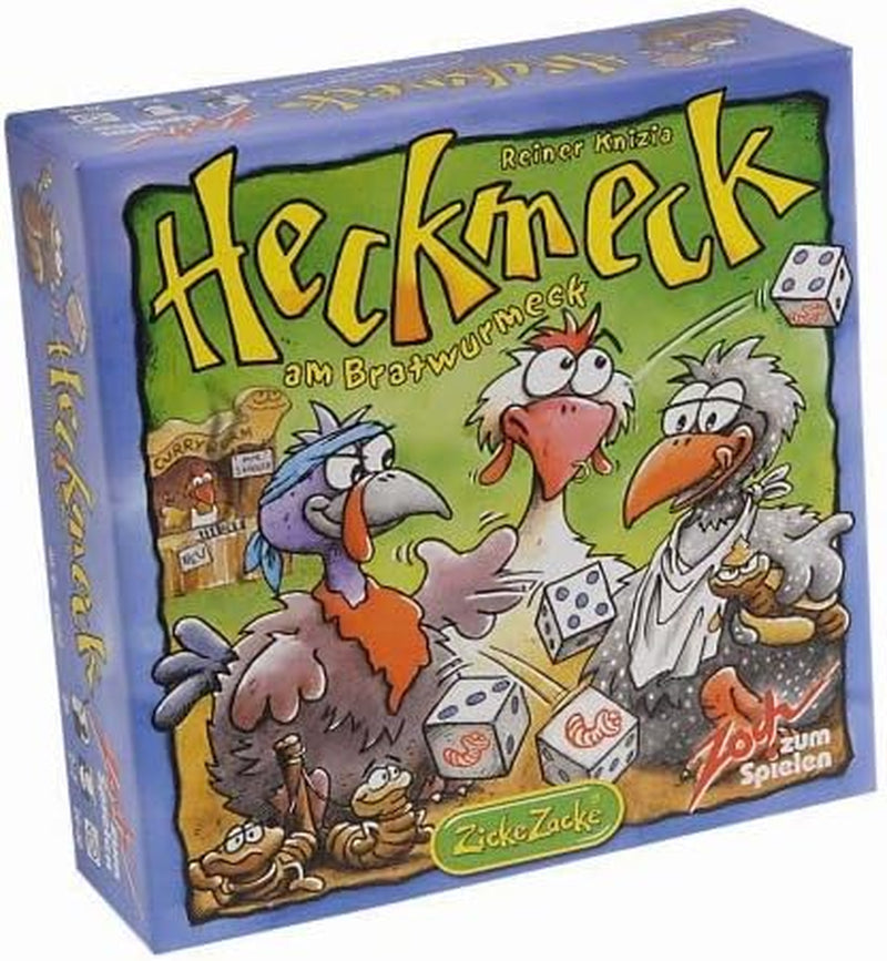 Zoch 601125200 – Heckmeck am Bratwurmeck – le jeu de dés turbulent dans le cadre de poulet populaire pour les oiseaux intelligents qui ont senti le ver bratwurmeck, à partir de 8 ans