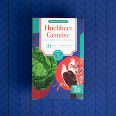 Hochbeet-Gemüse - 10 Samenfeste Gemüsesorten - Einfach & Ertragreich - Einsteiger-Saatgutset Als Kleines Geschenk Oder Für Den Eigenbedarf