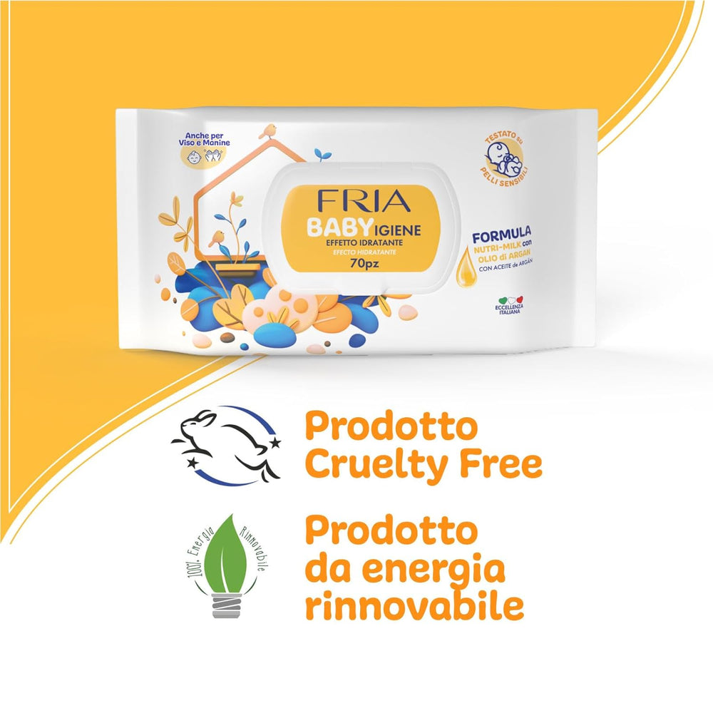 70 x lingettes humides