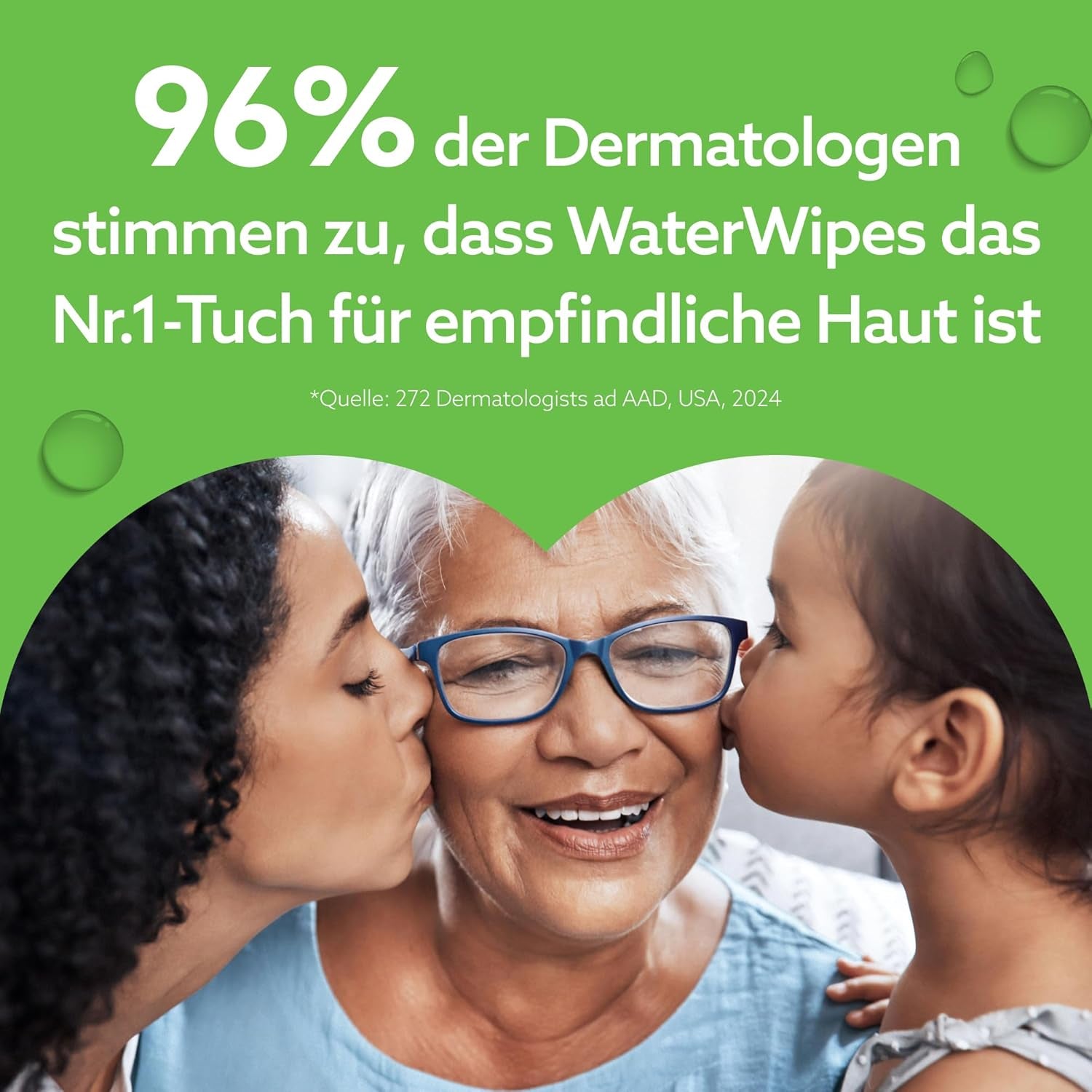 Lingettes humides WaterWipes Sensitive+ Hydrating Boost, lingettes hydratantes, 360 pièces (paquet de 6), nettoyage 3 en 1, soin, hydratation, 99 % d'eau d'aloe vera, lingettes pour bébé non parfumées