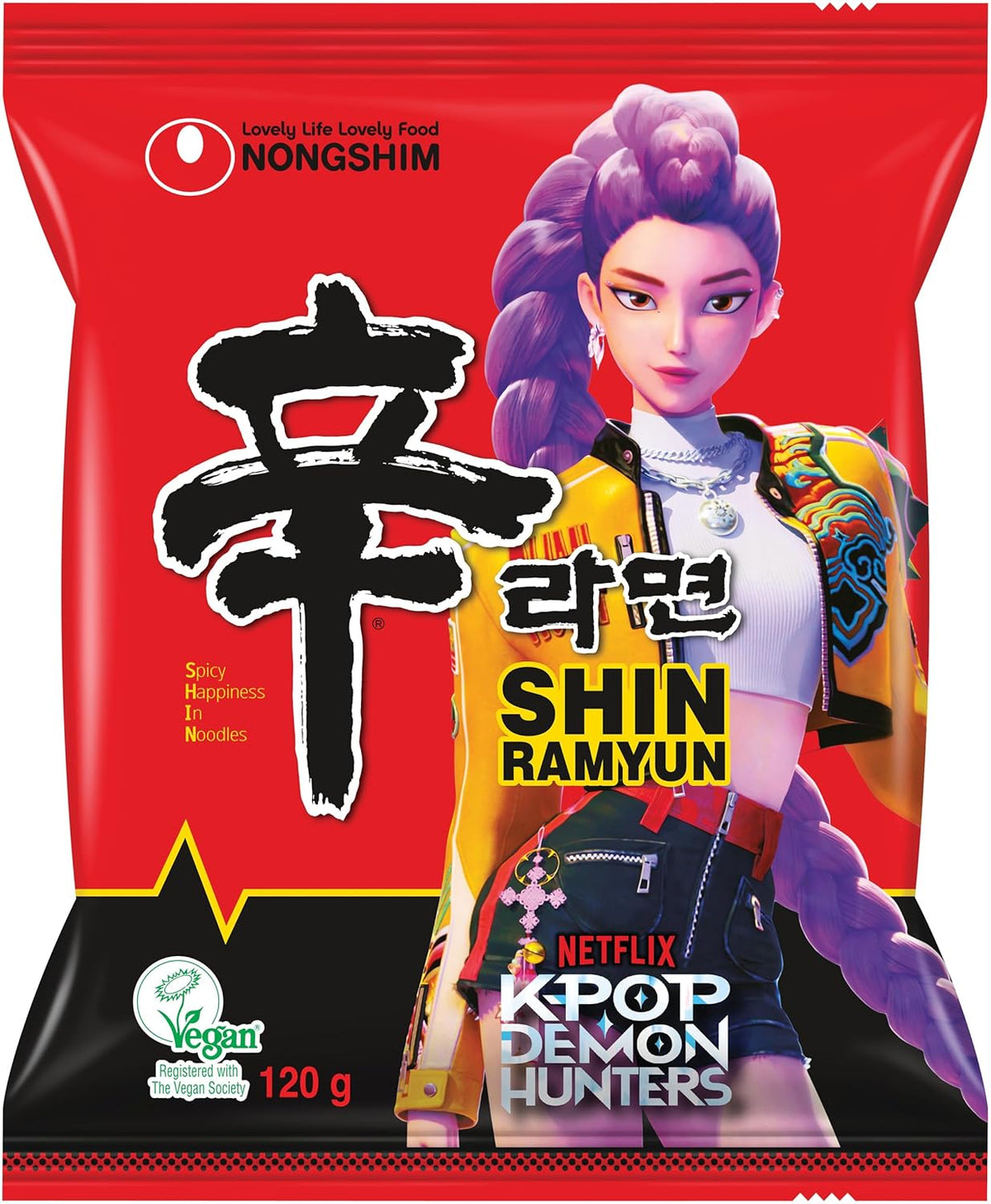 Nongshim - Nouilles instantanées Shin Ramyun - Multi Pack (20 x 120 g) - La conception du produit peut varier