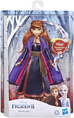 Disney La Reine des Neiges 2 Poupée chantante Anna La Reine des Neiges en robe violette, jouet pour 3 ans et plus 57237830 Multicolore