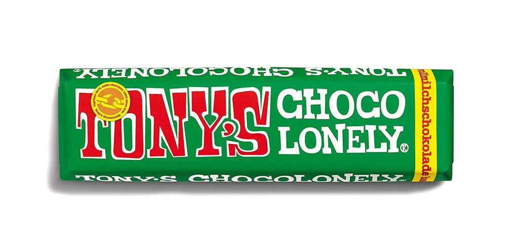Tony's Chocolonely, chocolat au lait au caramel et sel marin 47g