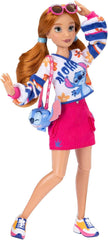 Poupées mannequins Disney ILY 4EVER Stitch avec cheveux rouges 11,5" de haut avec 13 points d'articulation, deux tenues complètes Mix-And-Match et une bague Mickey étincelante pour vous ! Poupées Naty Shop
