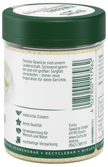 Fuchs Gewürze - Zwiebel granuliert - Gewürz für Saucen oder Nudelgerichte - Ingrédients naturels - 70 g en dose variable, recyclable