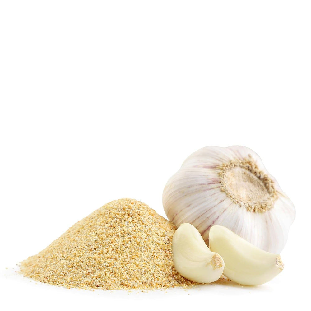 Prymat Getrockneter Knoblauch granuliert 1.05kg – Aromatisches Knoblauchgranulat zum Würzen von Fleisch, Fisch, Gemüse, Saucen, Dips & Marinaden – intensif im Gesmack – ohne Zusätze