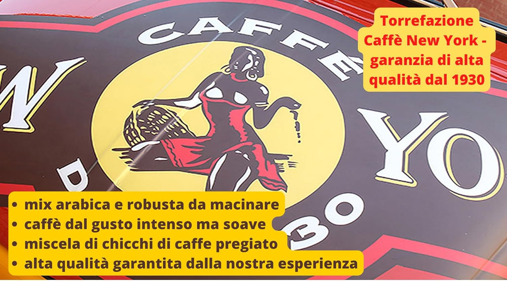 Caffè New York - XXXX - Café en grains - 1000g