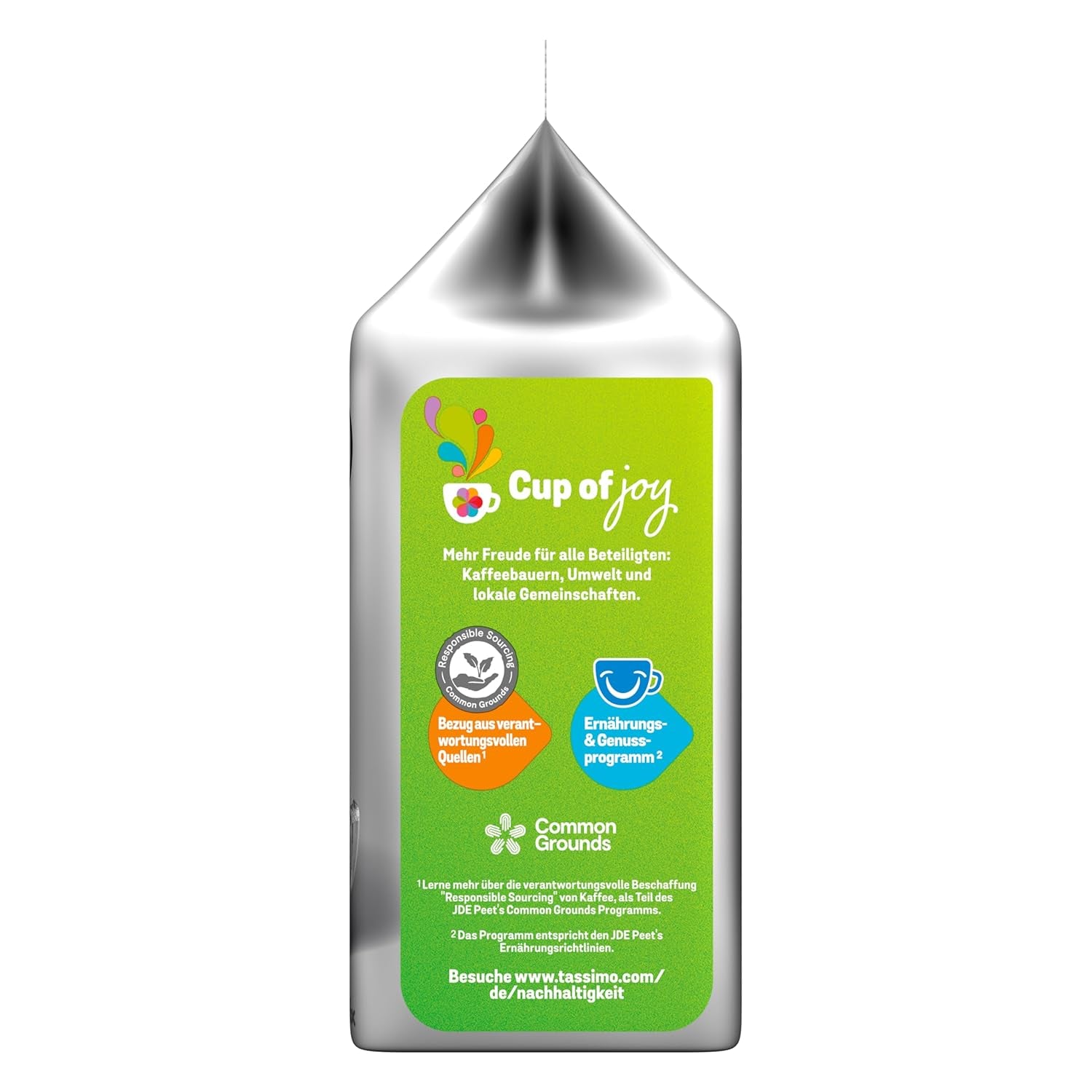 Tassimo Kapseln Jacobs Caffè Crema Classico XL, 5 x 16 tampons, 80 Kaffeekapseln