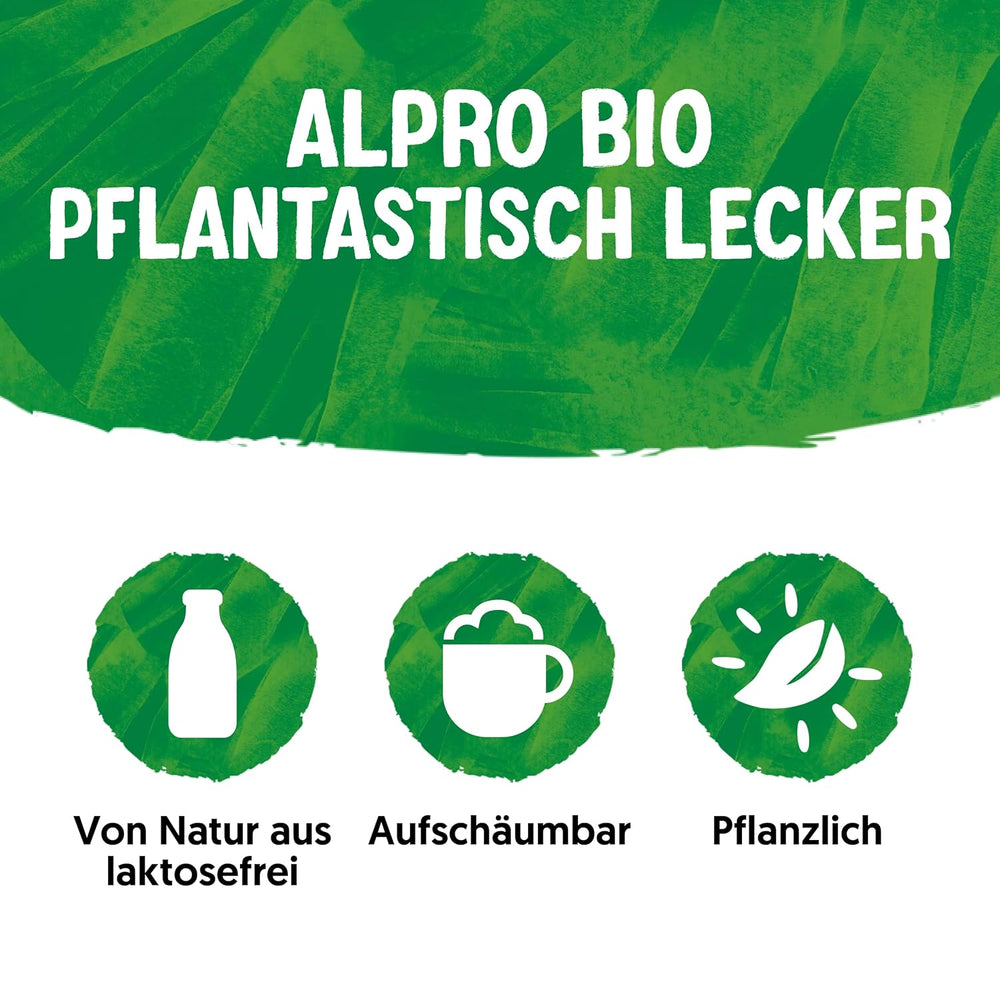 Alpro Bio Barista Haferdrink – 8 x 1 l