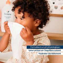 BIOLANE - Lingettes bébé visage et mains - Hypoallergéniques - Pour peaux sensibles Lingettes humides bébé Naty Shop