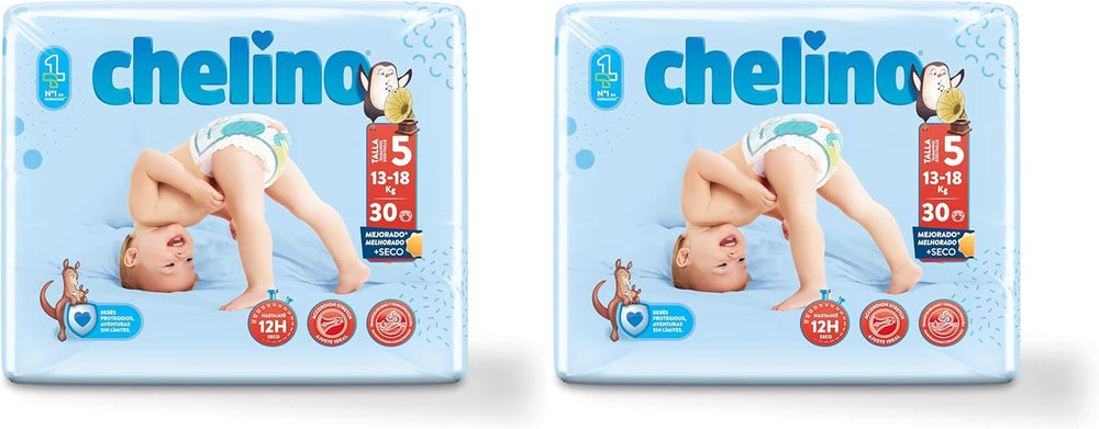 Couches Indas Fashion & Love, Junior T 5 pour 13-18 kg, (30 pièces)