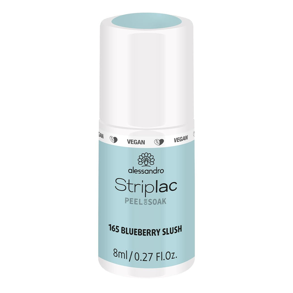 Vernis à ongles UV Alessandro Striplac Lavender Lemonade – Délicat et longue durée – S'enlève facilement grâce à la technologie de retrait – Vegan et cruelty-free – 8 ml