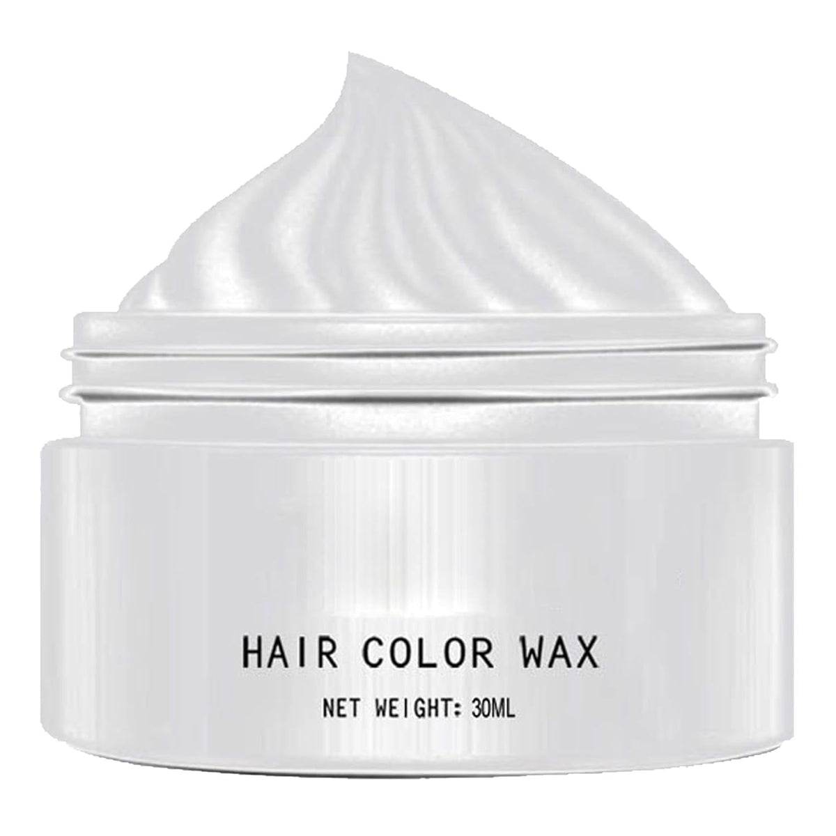 Vopsea de păr albă naturală, Vopsea de ceară de păr albă, Vopsea de păr naturală unisex albă, Vopsea de păr albă, Ceară de păr pentru petrecere Cosplay Halloween, Vopsea de păr Ceară de păr pentru petrecere, 30ML Vopsea pentru par Naty Shop Titlu implicit