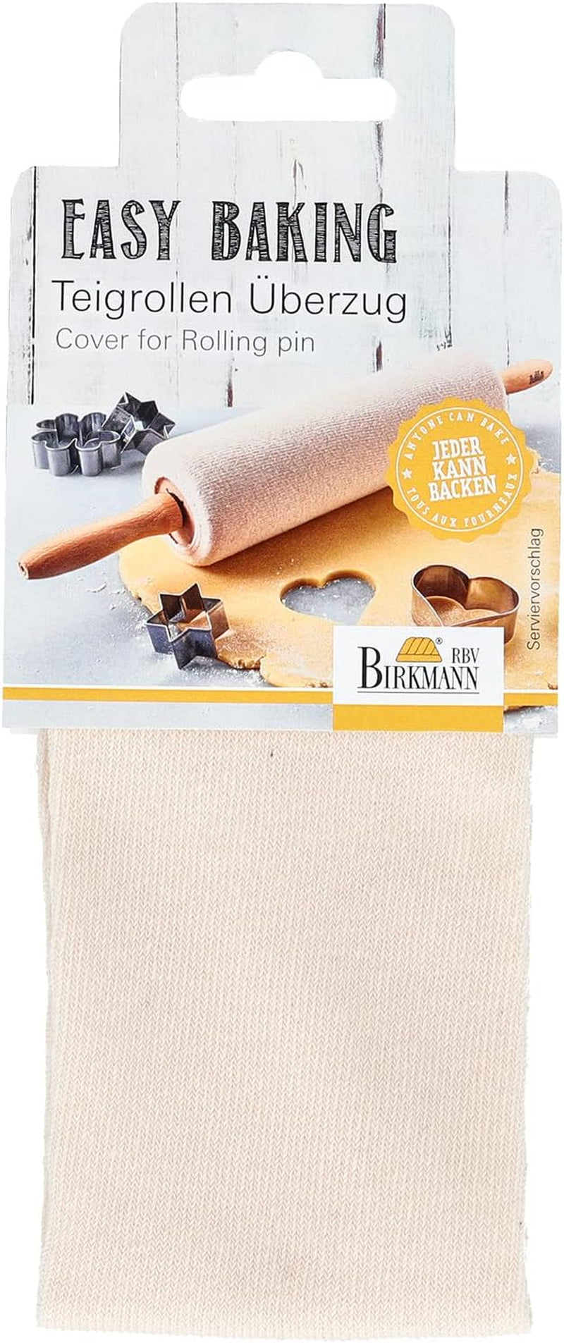 Birkmann, housse pour rouleau à pâtisserie, Easy Baking, coton, lavable à 30°C