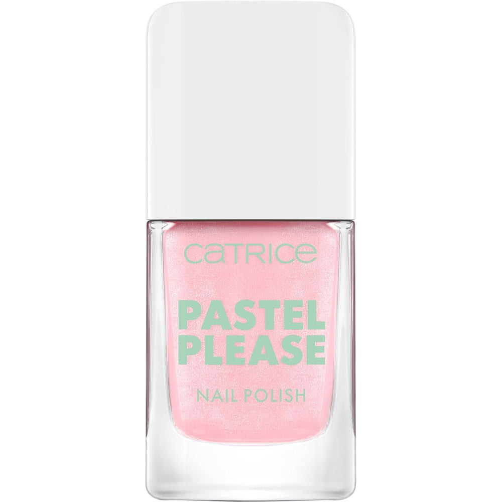 Catrice Pastel Please Vernis à ongles 040 Mint Breeze Vert clair Vernis à ongles pailleté profondément coloré hautement pigmenté Vegan 10,5 ml