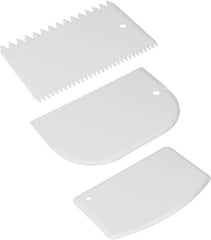 Spatule à pâte Metaltex 252521080, 3 pièces, plastique
