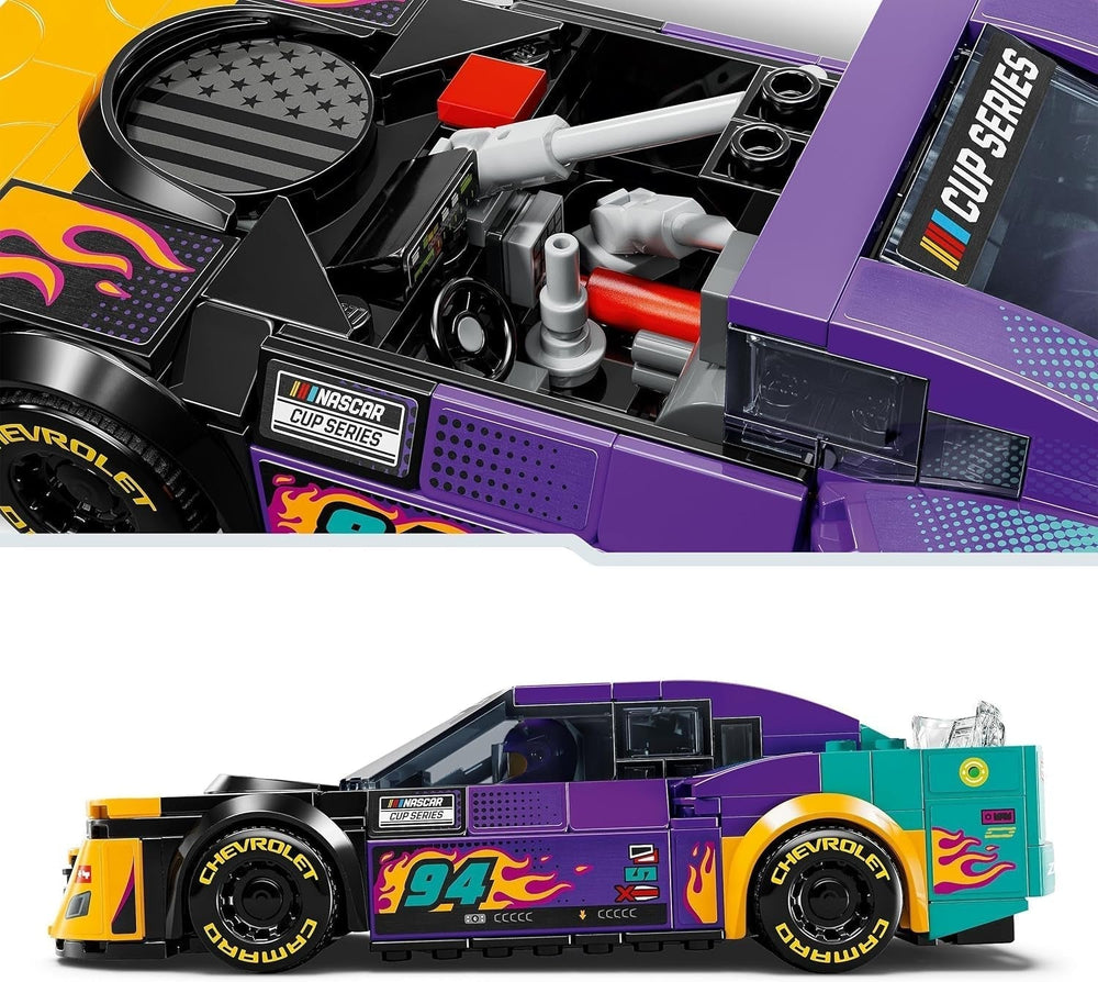 LEGO Speed Champions NASCAR Chevrolet Camaro ZL1 nouvelle génération ; Ensemble de construction et de jeu de voiture de course ; Cadeau pour garçons et filles de plus de 9 ans 76935 Jeux de construction Besuche den LEGO-Store