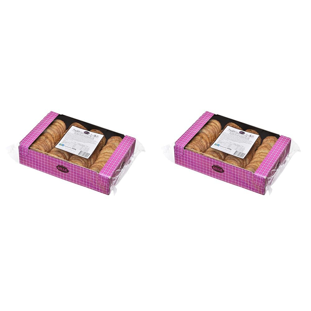 Biscuiți suedezi fini cu ovăz și nucă de cocos Gille Kokostaler, 550 g (1 pachet)