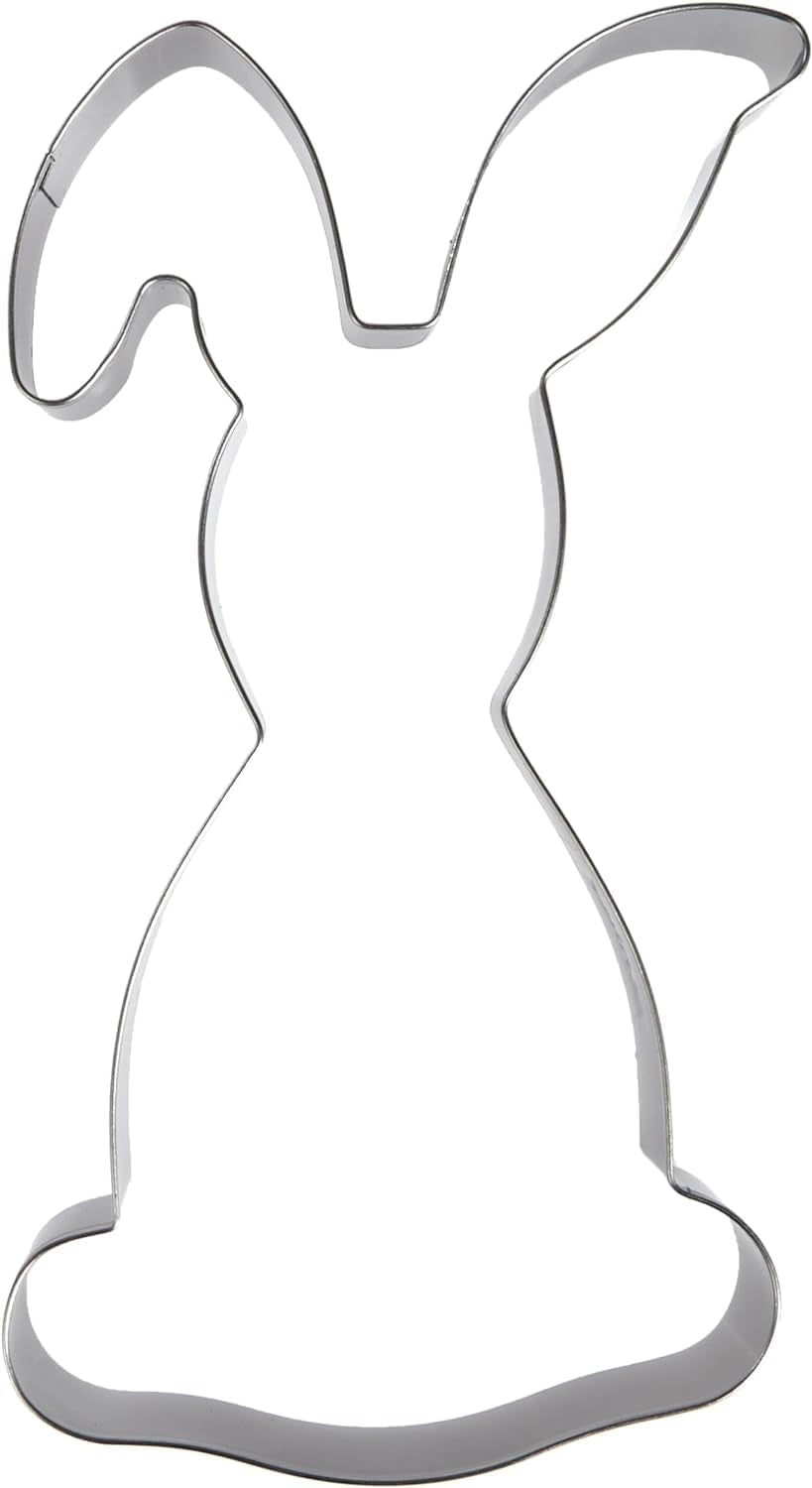 Zenker Cadre pour biscuits/biscuits oreilles de lapin pliées – Acier inoxydable 18/10 de qualité supérieure, passe au lave-vaisselle, parfait pour la pâtisserie de Pâques 196 x 111 x 26 mm