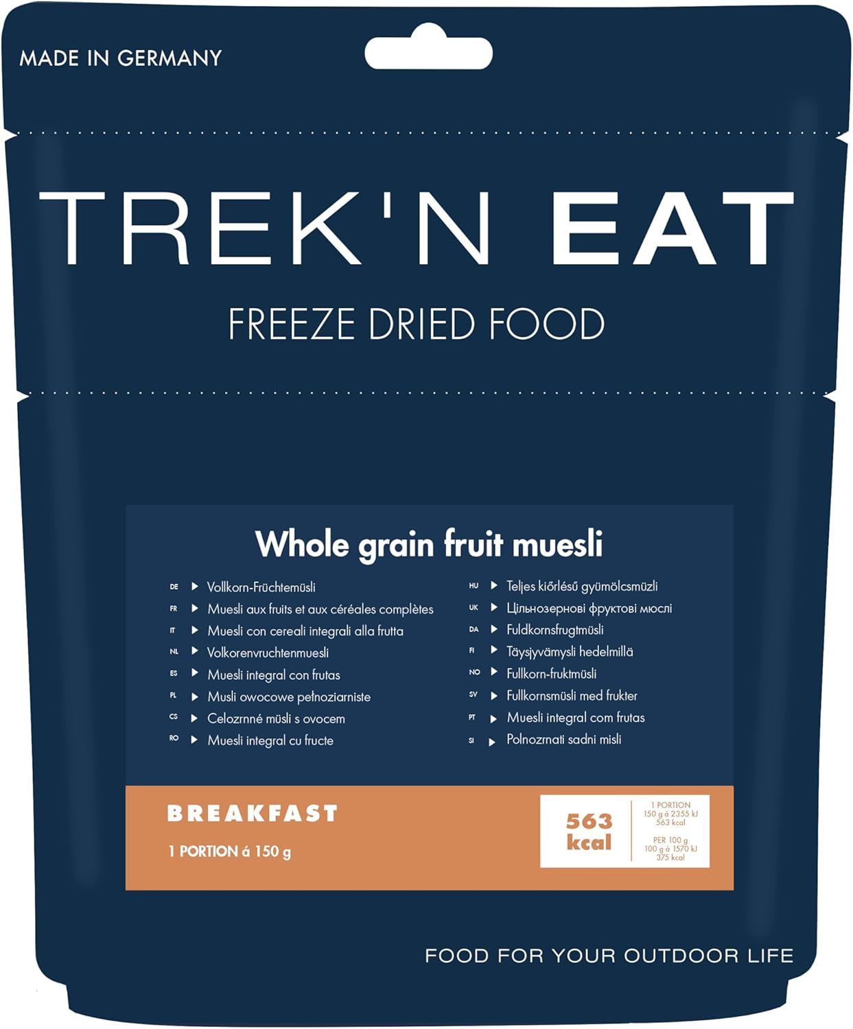 Trek'n Eat muesli aux fruits entiers