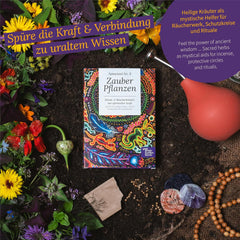 Magic Garden Seeds - Plantes enchantées avec 6 herbes magiques : absinthe, absinthe, mandragore et plus encore - Plantes d'encens à cultiver soi-même et à offrir en cadeau