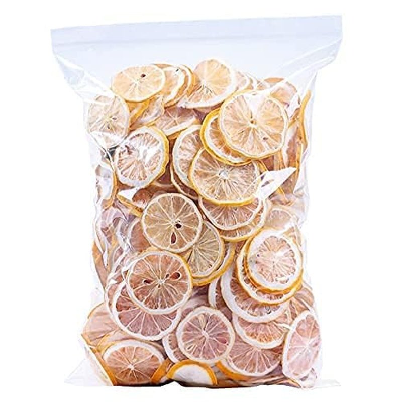 (0,55 £) Tranches de citron séchées, thé au citron, agrumes aigres et rafraîchissants, sans sucre, végétalien et casher, 250 g (0,25 kg) (250 g) Produits déshydratés Naty Shop 250G