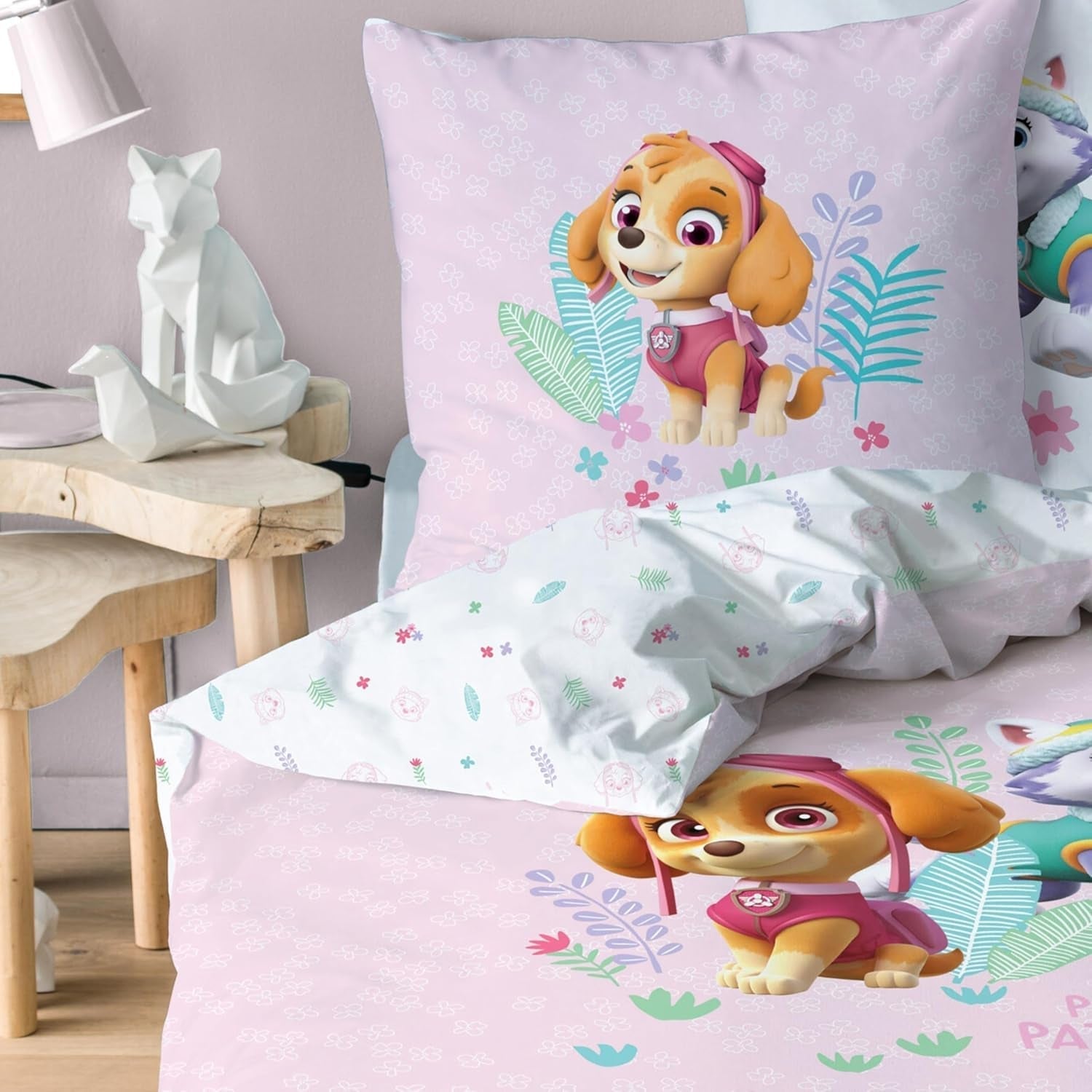 Linge de lit Paw Patrol, 100% coton Linge de lit - enfant Naty Shop