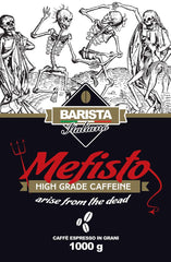 🔱 Mephisto - Café extrêmement fort 🔱 1 kg de grains de café 🔱 Café à haute teneur en caféine 🔱 Premium robuste
