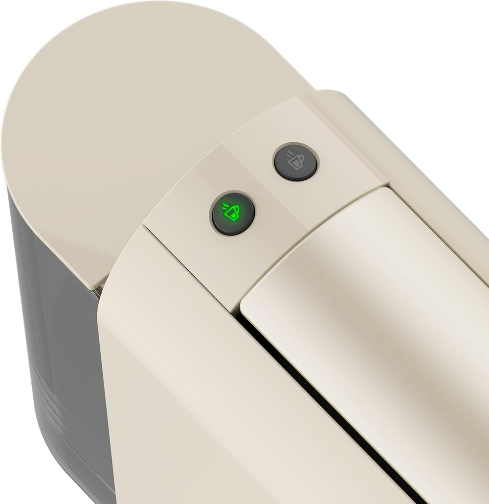 Bialetti Gioia, machine à expresso pour capsules en aluminium, super compacte, réservoir de 500 ml, 50% plastique recyclé, couleur taupe