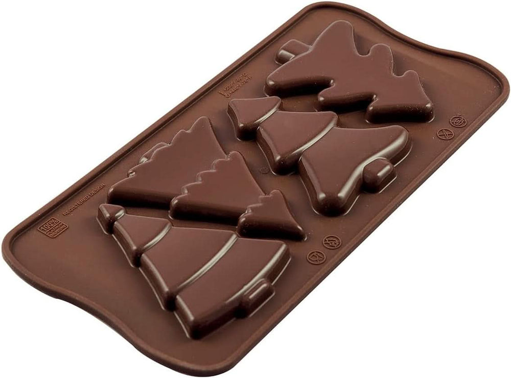 Silikomart 22.146.77.0065, pentru ciocolata, "Choco Pine" Bucatarie Naty Shop