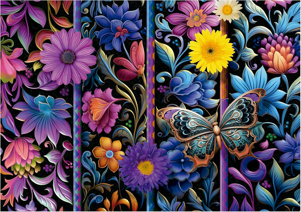 Educa - Puzzle de 500 piese pentru adulti | Badda Bloom. Dimensiuni: 48 X 34 cm. Include lipiciul de puzzle Fixpuzzle. Pentru 11 ani (19909) Puzzle Naty Shop