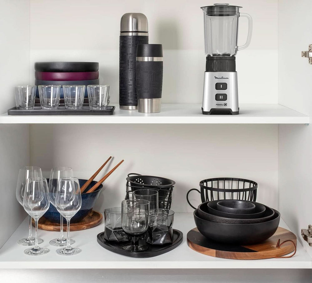 Blender Pulseo LM17GD, 400 W, 4 lames, 700 Ml, récipient Portable 600 Ml cuisine Naty Shop