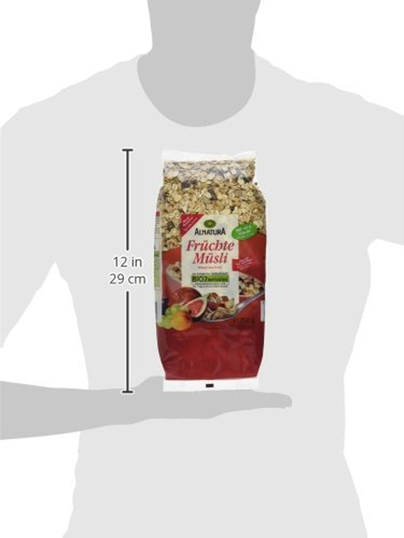 Muesli aux fruits bio, 750g