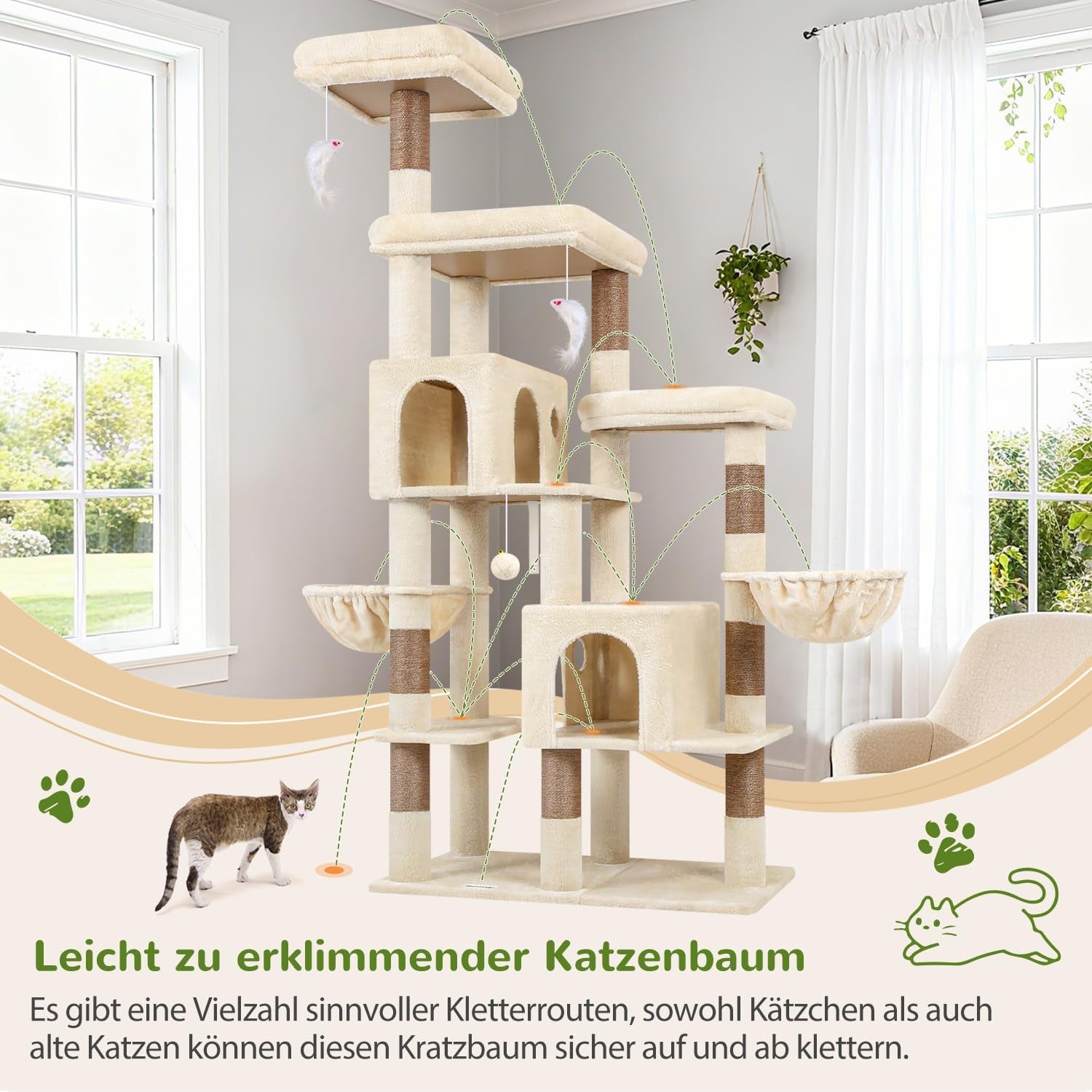 Couvertures et meubles, Animaux, Chats, Lits pour chats, Griffoir, Chats - lits, matelas