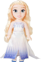 Poupée Elsa Disney La Reine des Neiges 2 - Poupée articulée de 35 cm de haut, vêtue d'une robe tendance emblématique et de longs cheveux flottants pour plus de plaisir, pour les filles âgées de 3 ans et plus, 214894