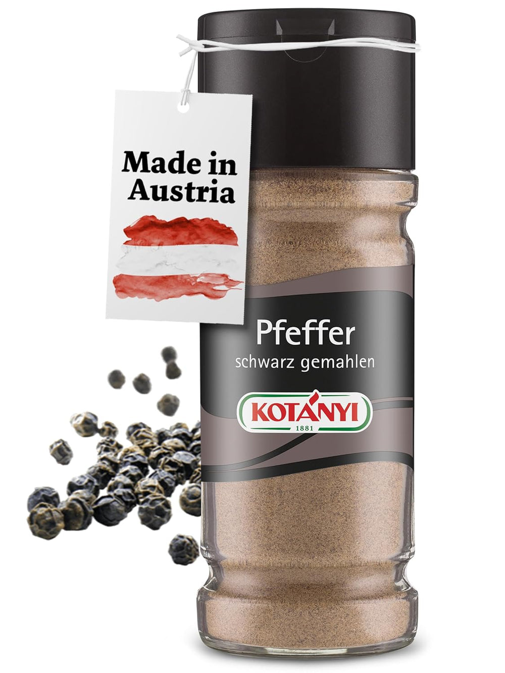 Kotányi Zimt gemahlen, würzig-süßer Geschmack, veredelt Milchreis, Gebäck, Desserts, Verre 80 ml